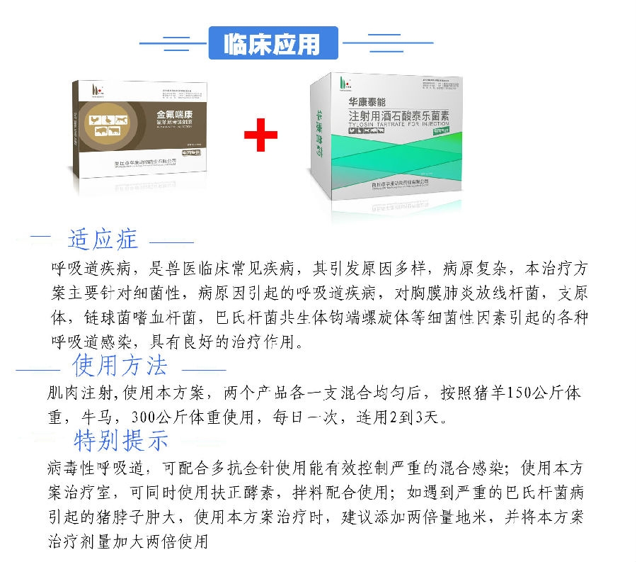 [华康]氟苯尼考注射液金氟喘康